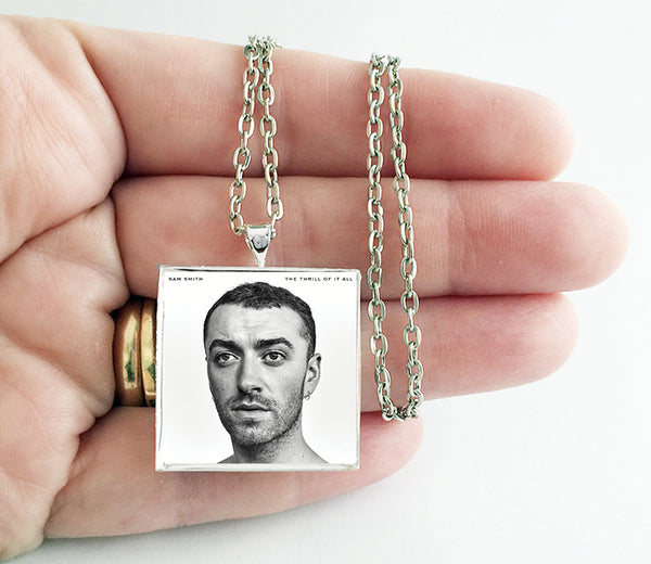 Sam Smith - The Thrill of It All - Album Cover Art Pendant Necklace - Hollee