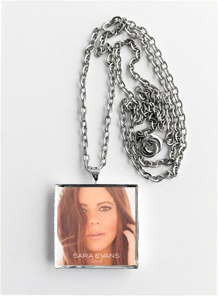 Sara Evans - Words - Album Cover Art Pendant Necklace - Hollee