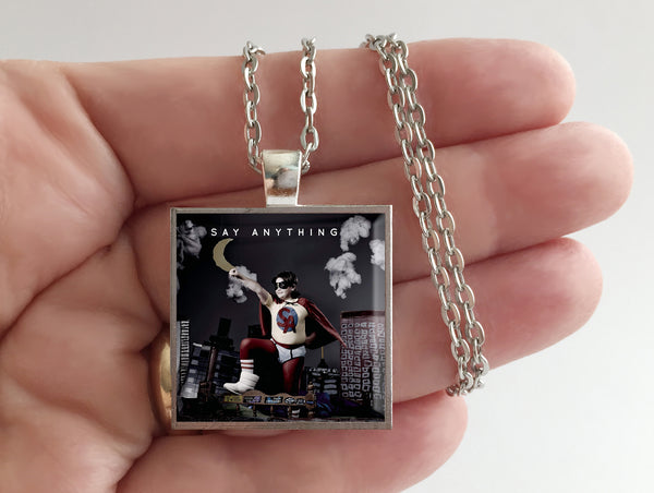 Say Anything - Self Titled - Album Cover Art Pendant Necklace - Hollee