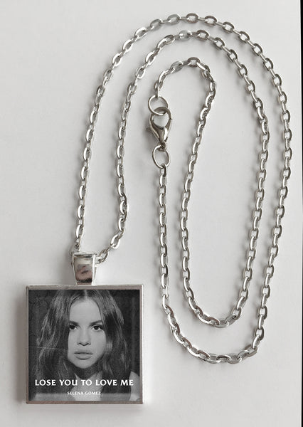 Selena Gomez - Lose You to Love Me - Album Cover Art Pendant Necklace - Hollee