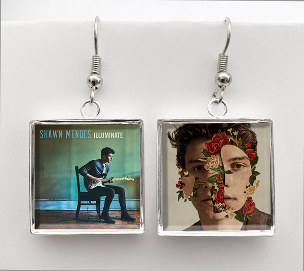 Shawn Mendes - Illuminate & The Album - Album Cover Art Earrings - Hollee