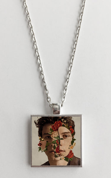 Shawn Mendes - The Album - Album Cover Art Pendant Necklace (Silvertone) - Hollee