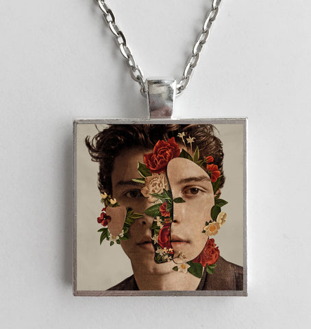 Shawn Mendes - The Album - Album Cover Art Pendant Necklace (Silvertone) - Hollee