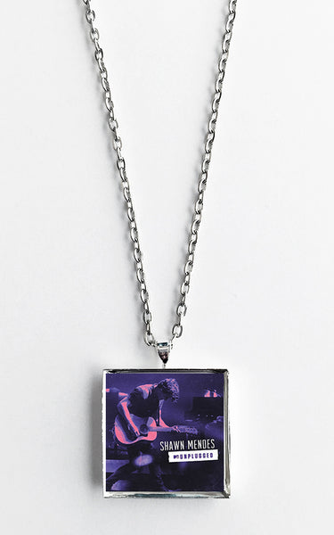 Shawn Mendes - Unplugged - Album Cover Art Pendant Necklace - Hollee