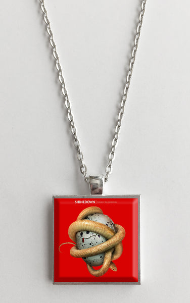Shinedown - Threat to Survival - Album Cover Art Pendant Necklace - Hollee