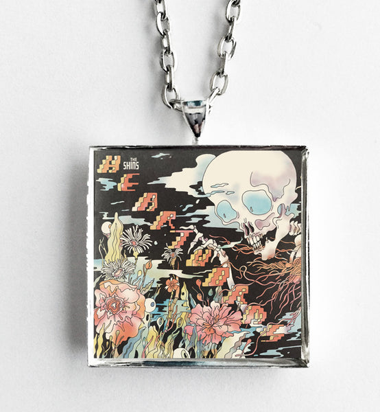 The Shins - Heartworms - Album Cover Art Pendant Necklace - Hollee