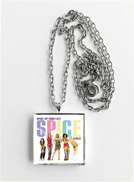 The Spice Girls - Spice Up Your Life - Album Cover Art Pendant Necklace - Hollee