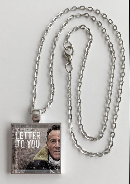 Bruce Springsteen - Letter to You - Album Cover Art Pendant Necklace