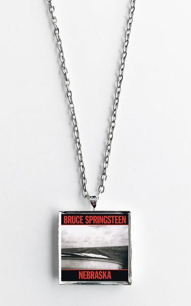 Bruce Springsteen - Nebraska - Album Cover Art Pendant Necklace - Hollee