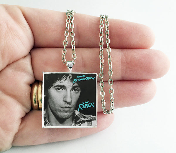 Bruce Springsteen - The River - Album Cover Art Pendant Necklace - Hollee