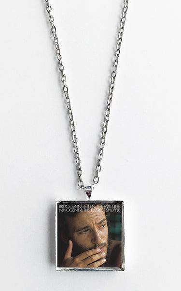 Bruce Springsteen - The Wild, The Innocent & The E Street Shuffle - Album Cover Art Pendant Necklace - Hollee