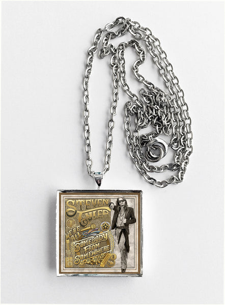 Steven Tyler - We're All Somebody from Somewhere - Album Cover Art Pendant Necklace - Hollee