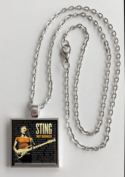 Sting - My Songs - Album Cover Art Pendant Necklace - Hollee