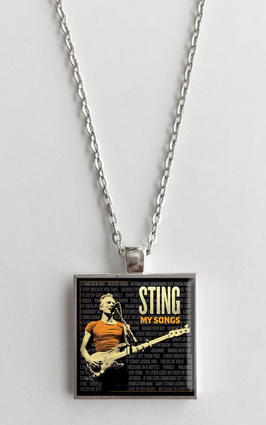 Sting - My Songs - Album Cover Art Pendant Necklace - Hollee