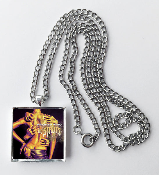 The Struts - Everybody Wants - Album Cover Art Pendant Necklace - Hollee