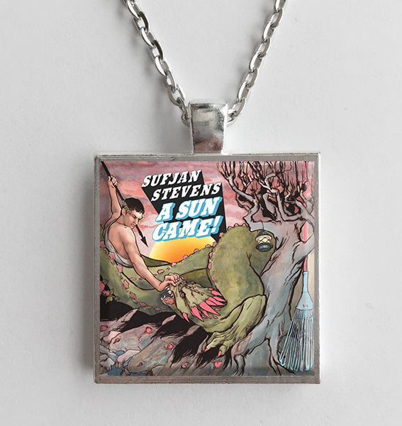 Sufjan Stevens - A Sun Came - Album Cover Art Pendant Necklace - Hollee