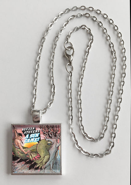 Sufjan Stevens - A Sun Came - Album Cover Art Pendant Necklace - Hollee