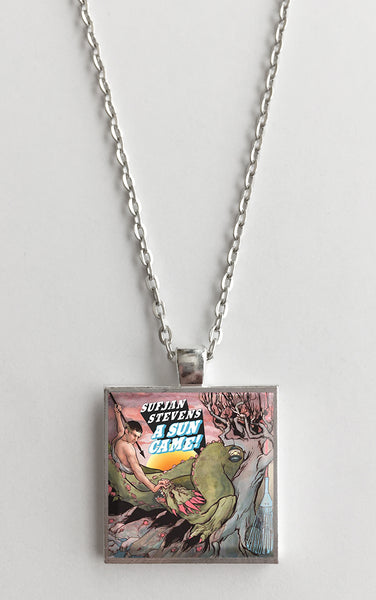 Sufjan Stevens - A Sun Came - Album Cover Art Pendant Necklace - Hollee