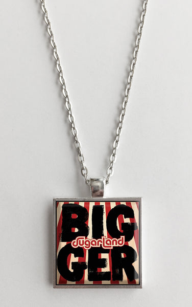 Sugarland - Bigger - Album Cover Art Pendant Necklace - Hollee