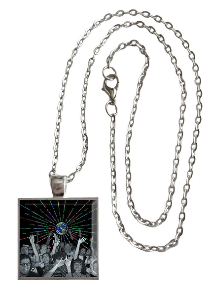 Superorganism - World Wide Pop- Album Cover Art Pendant Necklace