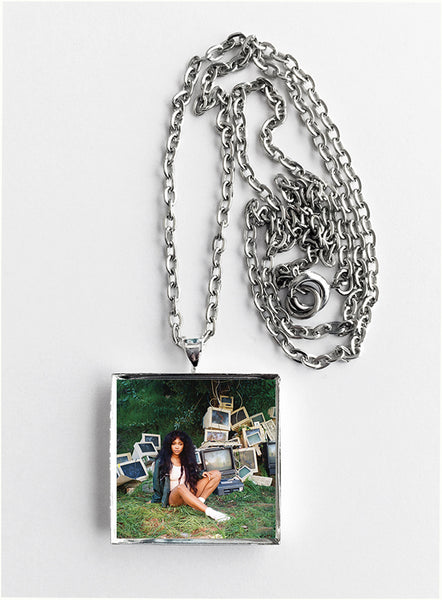 SZA - Ctrl - Album Cover Art Pendant Necklace - Hollee