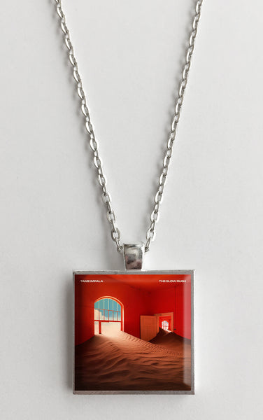 Tame Impala - Slow Rush - Album Cover Art Pendant Necklace - Hollee
