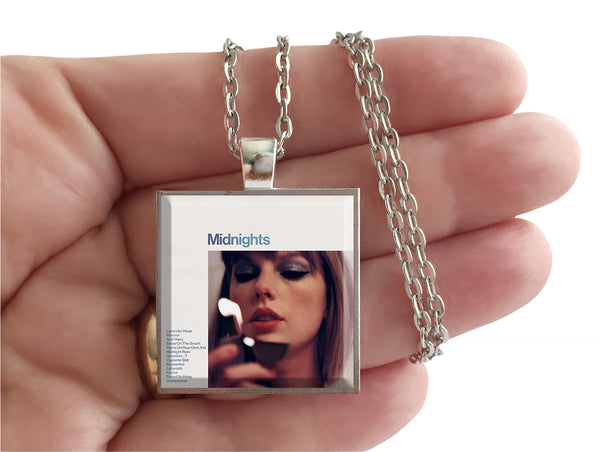 Taylor Swift - Midnights - Album Cover Art Pendant Necklace