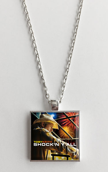 Toby Keith - Shock'n Y'all - Album Cover Art Pendant Necklace - Hollee