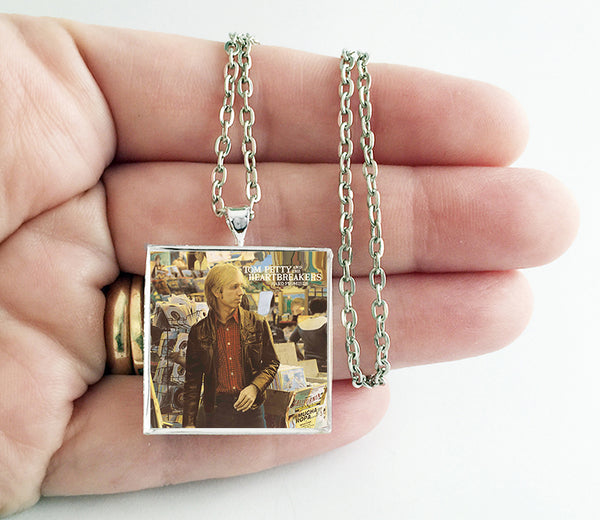 Tom Petty - Hard Promises - Album Cover Art Pendant Necklace - Hollee