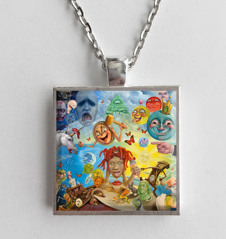 Trippie Redd - Life's a Trip - Album Cover Art Pendant Necklace - Hollee