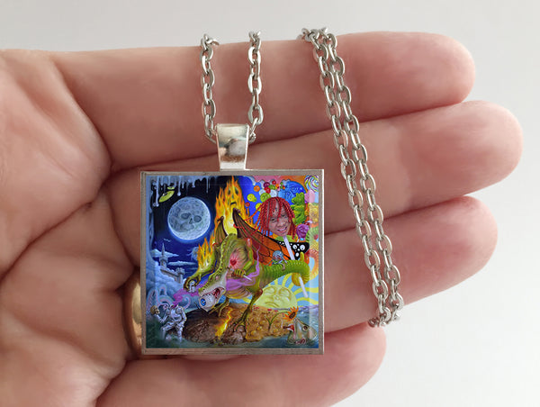 Trippie Redd - Trip at Knight - Album Cover Art Pendant Necklace