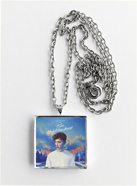 Troye Sivan - Blue Neighborhood - Album Cover Art Pendant Necklace - Hollee