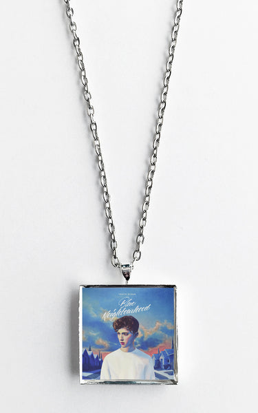 Troye Sivan - Blue Neighborhood - Album Cover Art Pendant Necklace - Hollee