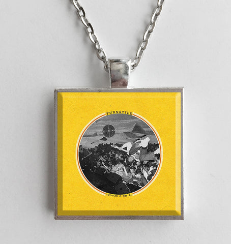 Turnstile - Time & Space - Album Cover Art Pendant Necklace