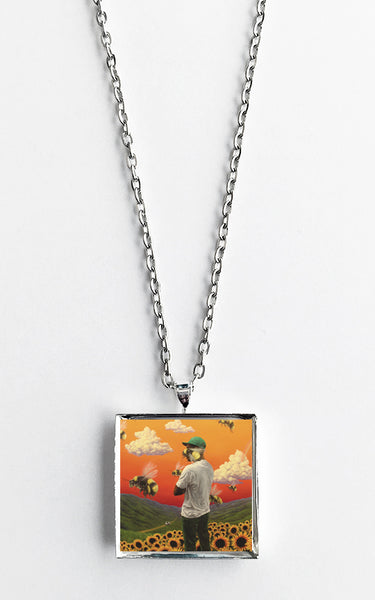 Tyler the Creator - Flower Boy - Album Cover Art Pendant Necklace - Hollee