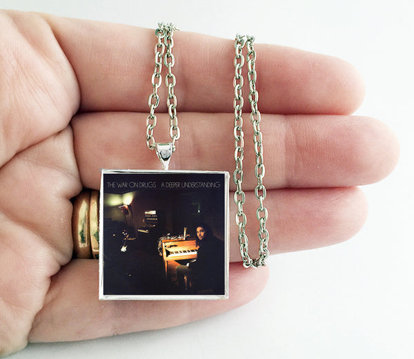 The War on Drugs - A Deeper Understanding - Album Cover Art Pendant Necklace - Hollee