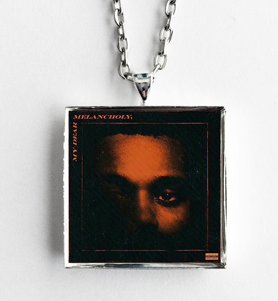 The Weeknd - My Dear Melancholy - Album Cover Art Pendant Necklace - Hollee