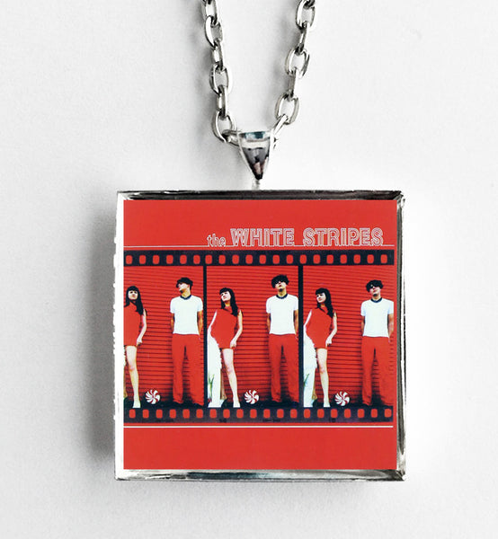 The White Stripes - Debut Record - Album Cover Art Pendant Necklace - Hollee