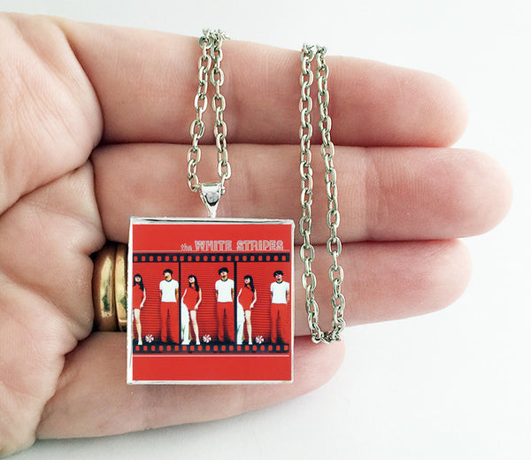 The White Stripes - Debut Record - Album Cover Art Pendant Necklace - Hollee