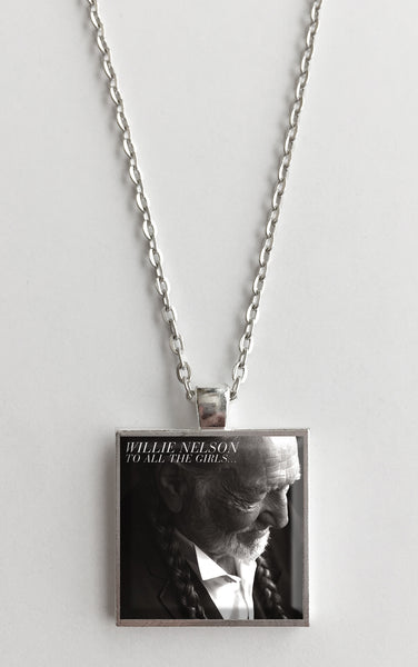 Willie Nelson - To All the Girls - Album Cover Art Pendant Necklace - Hollee