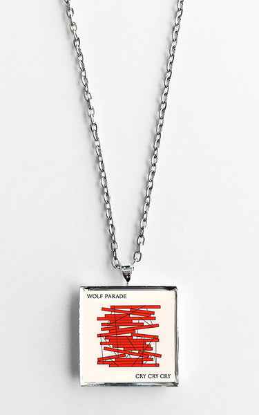 Wolf Parade - Cry Cry Cry - Album Cover Art Pendant Necklace - Hollee