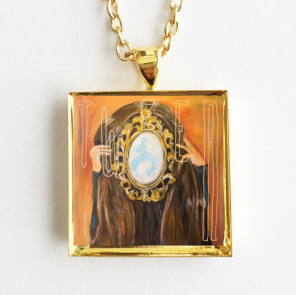 Wye Oak - Tween - Mini Album Cover Art Pendant Necklace - Hollee