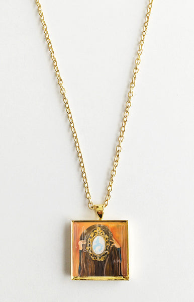 Wye Oak - Tween - Mini Album Cover Art Pendant Necklace - Hollee