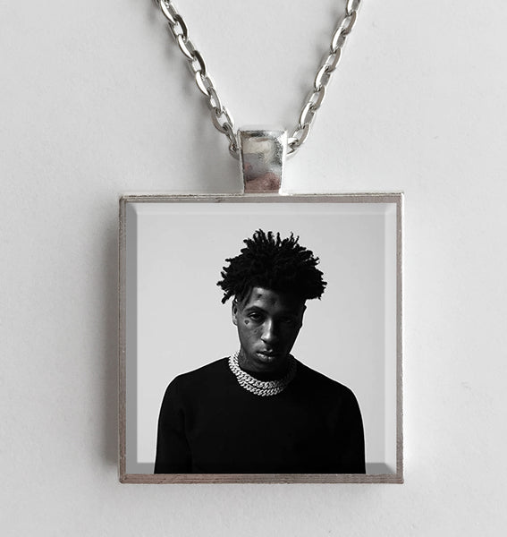 Young Boy Never Broke Again - Top - Album Cover Art Pendant Necklace