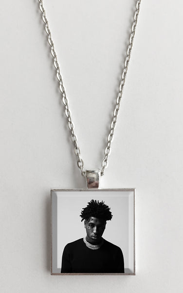 Young Boy Never Broke Again - Top - Album Cover Art Pendant Necklace