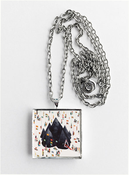 Young the Giant - Home of the Strange - Album Cover Art Pendant Necklace - Hollee