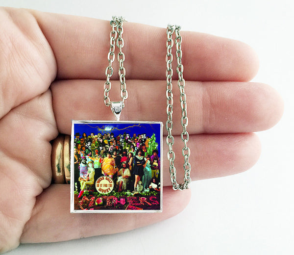 Frank Zappa - We're Only In It For The Money - Album Cover Art Pendant Necklace - Hollee